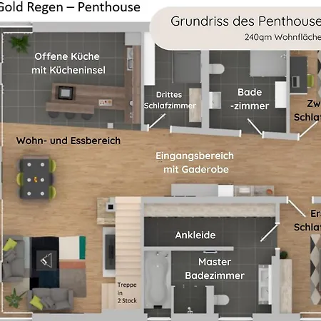 Invita Natur-chalets Penthouse - Familienurlaub Im Schwarzwald - 240qm *