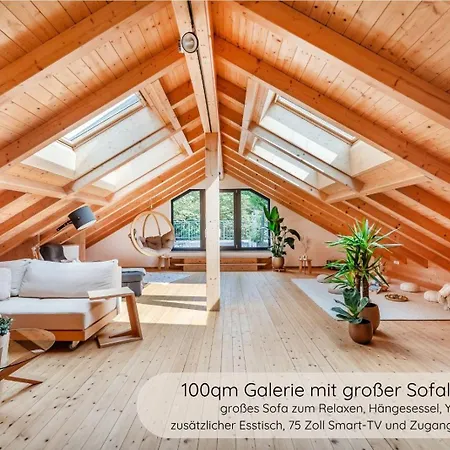 Invita Natur-chalets Penthouse - Familienurlaub Im Schwarzwald - 240qm Apartament Bad Dürrheim