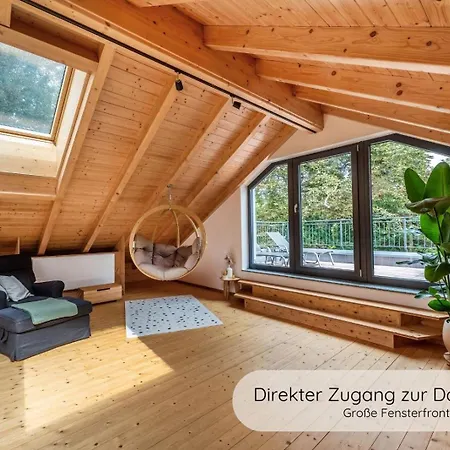 Invita Natur-chalets Penthouse - Familienurlaub Im Schwarzwald - 240qm Апартаменты Бад-Дюрхайм